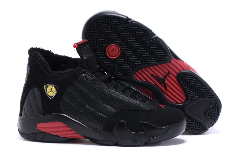 Running weapon Wholesale Air Jordan 14 Velvet Lining Women's Shoes Cheap